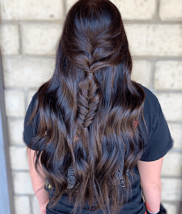 capelli moka con riflessi