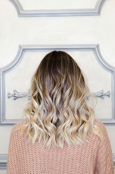 Balayage biondo freddo