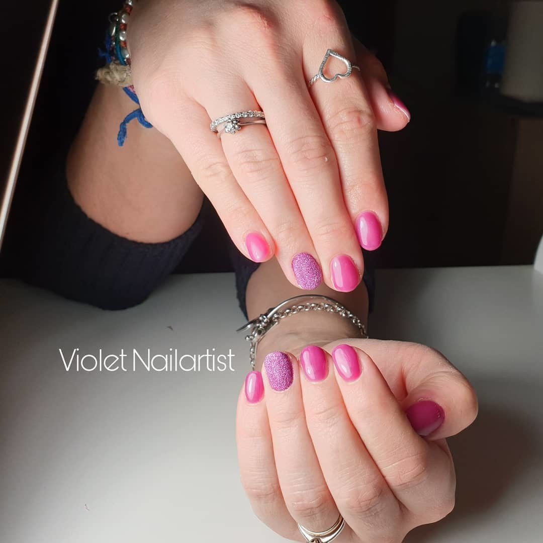 Smalto semipermanente rosa