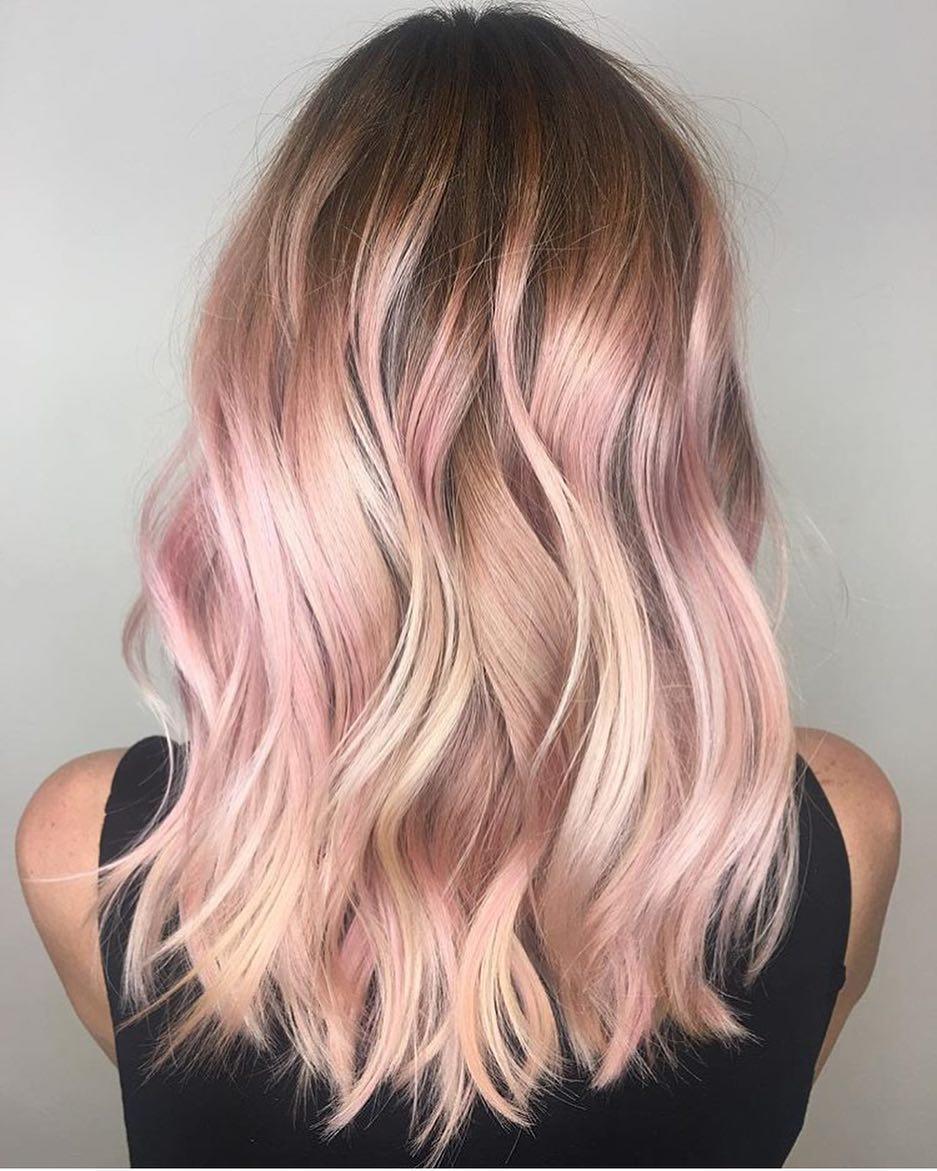 capelli biondi sfumati