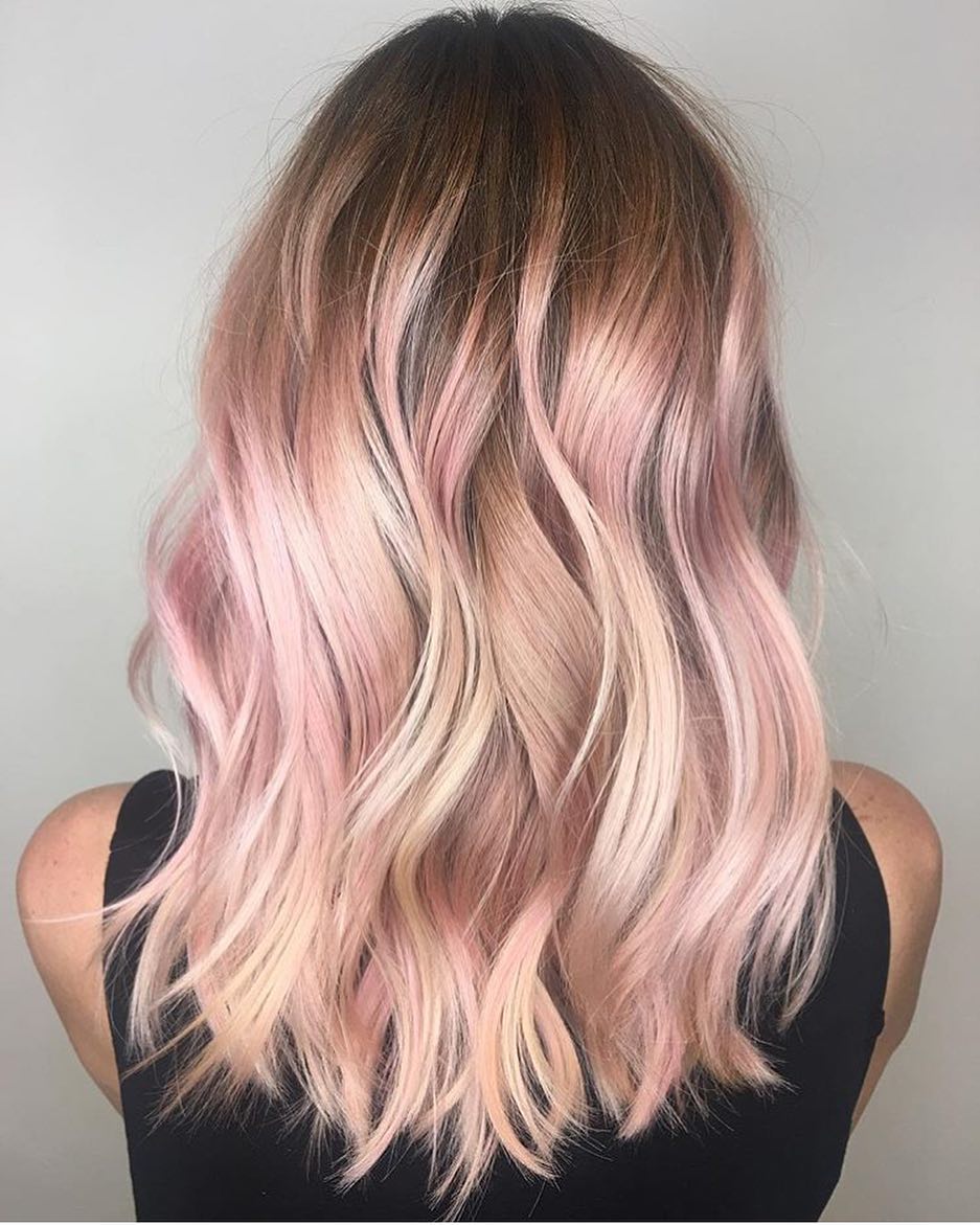 capelli biondi sfumati