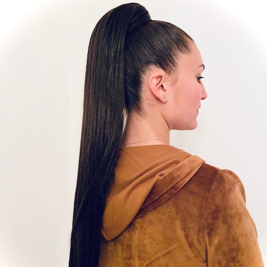 Coda alta e gonfia grazie alle extension