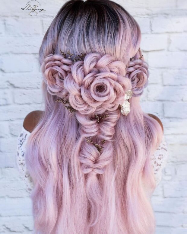 acconciatura-floreale